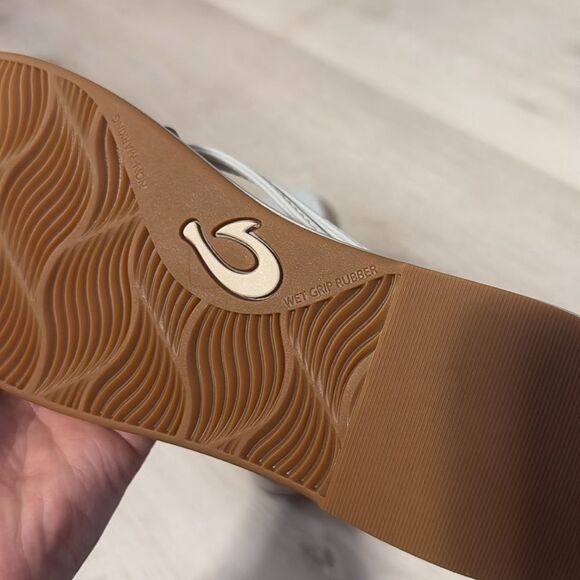 NWT- OLUKAI- Women's Aka Sandals- IRIDESCENT/VAPOR- Size 7 - Picture 10 of 10